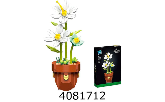 Конструктор квіти ЛІЛІЯ 20х15х10см 393деталі (96) 25-125