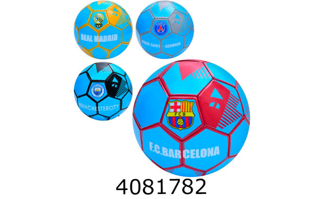 Мяч футб. прес-кожа №5 PVC 4 види 260-280гр (30) EN 3309