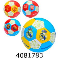 Мяч футб. прес-кожа №5 PVC 4 види 260-280гр (30) EN 3311