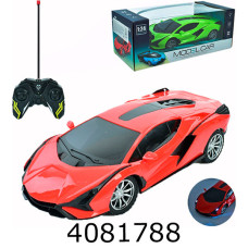 Машина радіо батар. в коробці гумові колеса 2 кольор. 25*9*11см (36) 19-1B