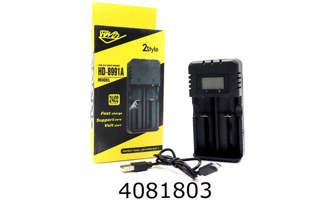 Зарядний пристрій універс. для акб (на 2акб)