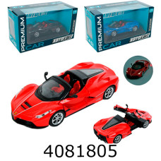 Машинка метал. Ferrari LaFerrari гум.колеса відкрив. двері на батар. 18*10*9см Автосвіт (24) AP-1993