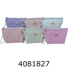 Косметичка хутро 6 кольорів  22*155см 105-2