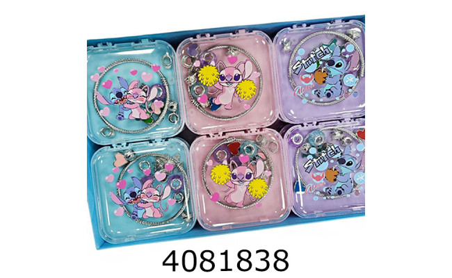 Браслет Pandora в дисплей-боксі Стіч метал 25-193