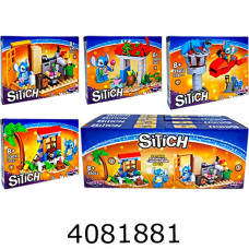 Конструктор Stitch 104+дет 4 види (8/80) 35011