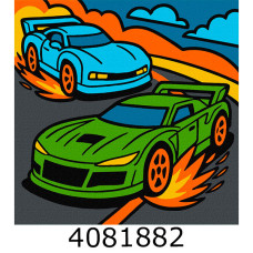 Картина по номерам 25*25см 