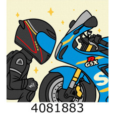 Картина по номерам 25*25см 