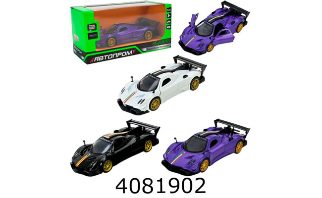 Машинка метал. Pagani Zonda Revolucione Автопром (24/48) 10007