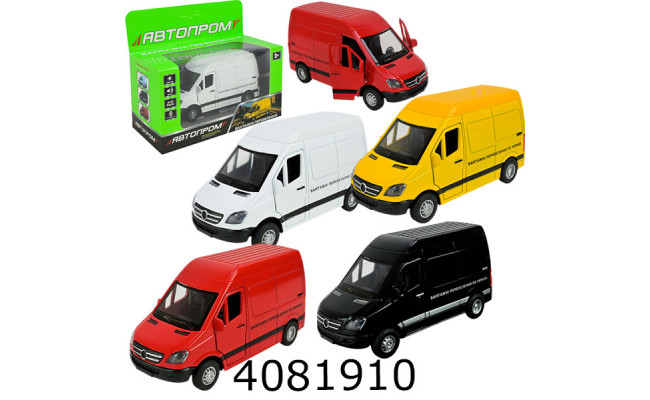 Машинка Вантажні перевезення муз. світ. рухл. деталі 4 кольори 17*14*6см Автопром (54/108 AP7544ABCD