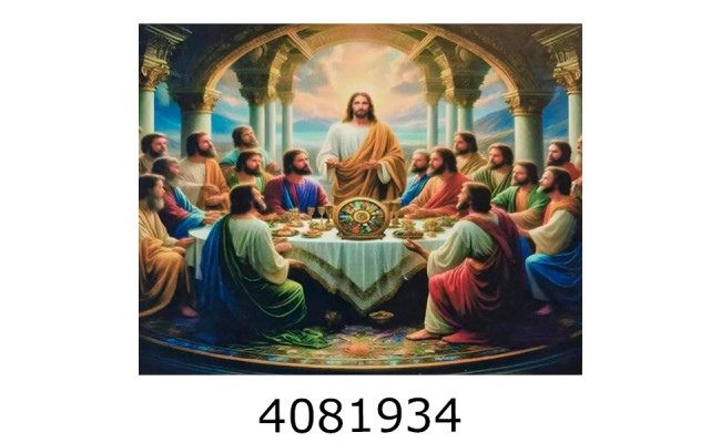 Алмазна мозаїка 40*50 реліг. Свята Вечеря