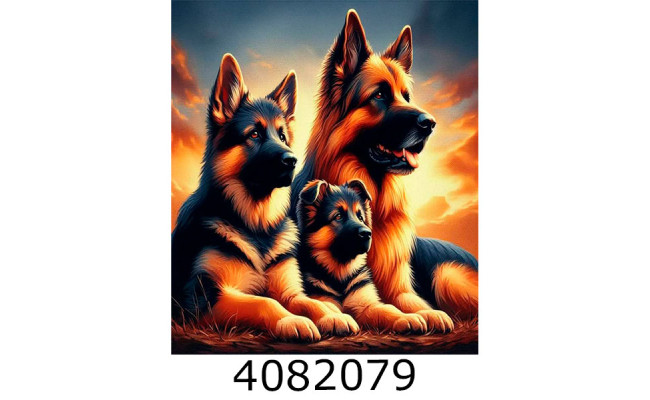 Алмазна мозаїка 40*50 тварини 