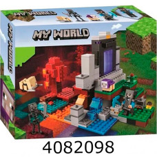 Конструктор Minecraft від 316 дет в коробці 4 види  (8/420) 98909