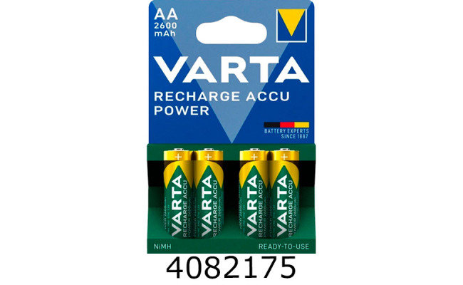 Аккум. VARTA Ni-Mh(R62100mAh)/4bl ціна за 4 шт. R06