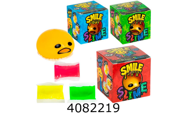 Лизун в банці Smile Slime Danko toys (27) SS-01-010203