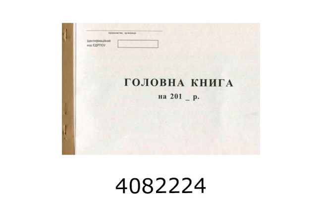 Головна книга офсет А4 100л. (10) R44146