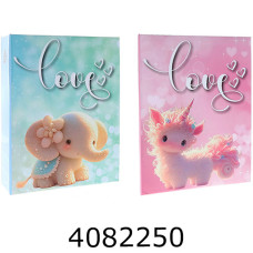 Ф/а 300ф. Gedeon DPH46304/2 Heart Love (анімаційні звірятка)(12) DPH46304/2