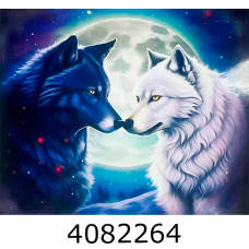 Алмазна мозаїка 40*50 тварини 