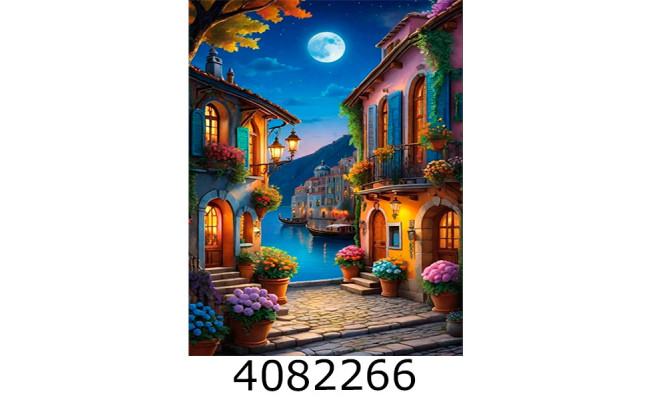 Алмазна мозаїка 40*50 місто 