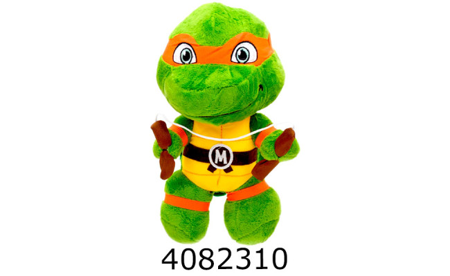 М'яка іграшка Черепашки Нінзя Мікеланджело 25см