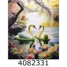 Алмазна мозаїка 40*50 тварини 