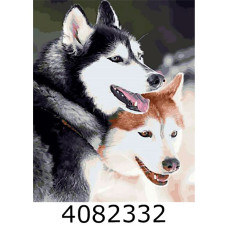 Алмазна мозаїка 40*50 тварини 