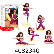Лялька DO Йогиня в коробці  + аксесуари 29см JJ8677Q