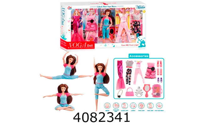 Лялька DO Йогиня в коробці + аксесуари 29см JJ8676-1Q