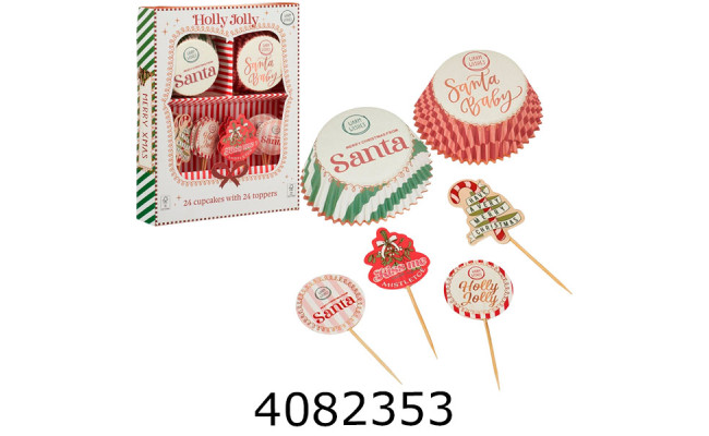 Пеперова форма д/кексів Новорічний 170492900/8297