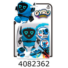 Робот на батар. дзига синій муз. танцює 22*6*15см BB03-01C