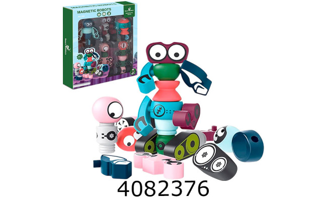 Конструктор магнітний робот 35дет. 326
