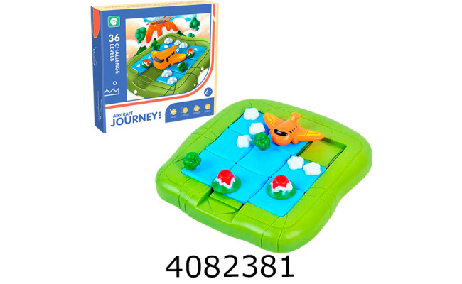 Гра наст. П'ятнашки з літаком 20*21*6см 920-3