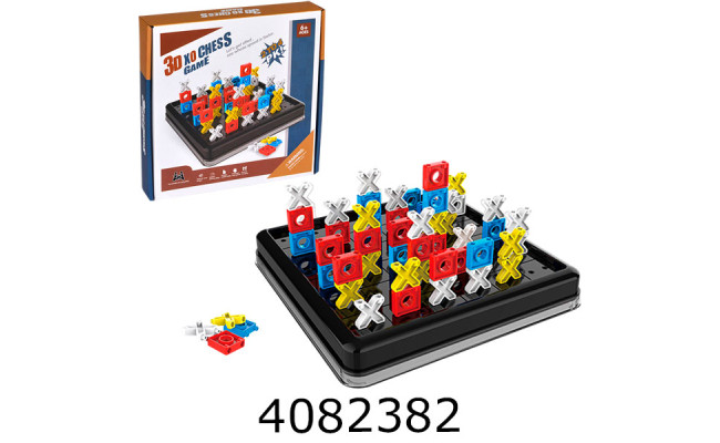 Гра наст. Хрестики-нолики об'ємна 29*29*5см 288-9