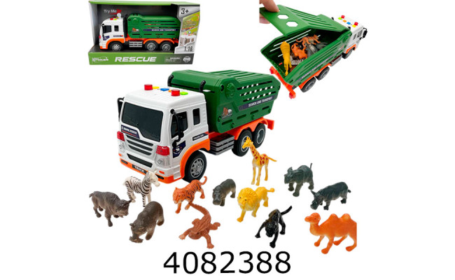 Машинка на батар. в коробці Вантажівка 32*11*18см WY280B