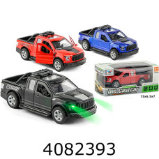 Машинка метал. інерц. Джип світло звук 15*7*7см K175B6