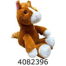 Кінь м'яка іграшка 30 см коричневий 30-кор.
