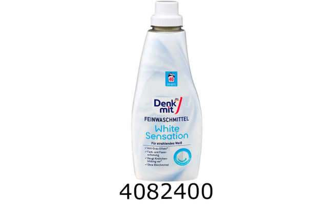 Гель для прання Denkmit White 1л  40 циклів(8) 755347/792898