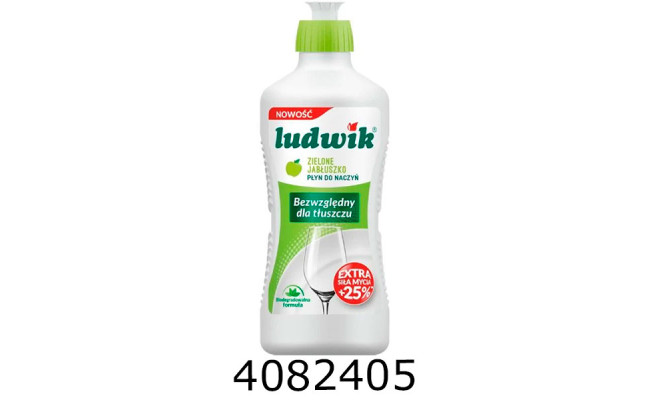 М/засіб д/посуду Ludwik 450мл Зелене яблуко (12) 028294