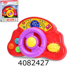 Муз. Руль-автотренажер в коробці 17*21*5см (24) LS003