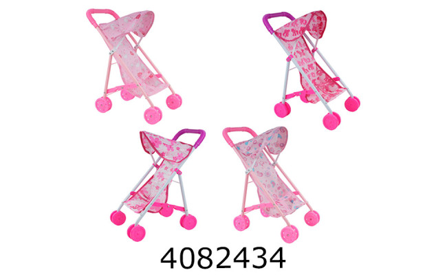 Візочок метал. для сидячої ляльки в кульку (24/48) 6632 H