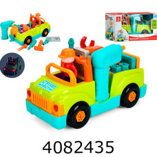 Конструктор з викруткою машина Hola в коробці 30см (24) 6109