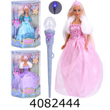 Лялька Defa в коробці чарівна палочка-світло на батар. 3 види 29см (24) DEFA 8003