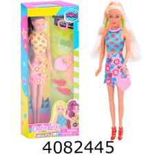 Лялька Defa в коробці сумка взуття прикраси 2 види 29см (36) DEFA 8511