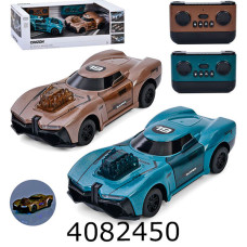 Машина радіо батар. в коробці 2шт пульт 2шт гум. колеса 42*13*16см (8) 333-PZ24241A