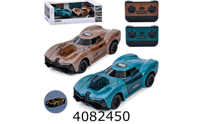 Машина радіо батар. в коробці 2шт пульт 2шт гум. колеса 42*13*16см (8) 333-PZ24241A