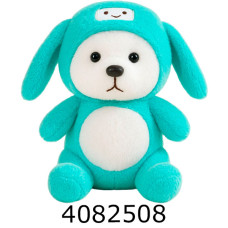 Ведмедик з капюшоном 20 см бірюза 509-24-300-4