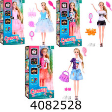Лялька Барбі в коробці мікс видів 32*5*15см (36/72) KQ195/195B/195C