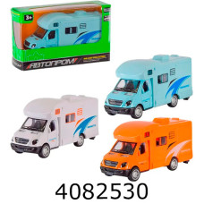 Машинка метал. Автопром Mercedes-Benz Sprinter 14*6*7см (48/96) AP7429