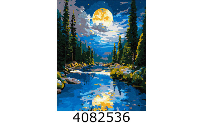 Картина по номерам 40*50см пейзаж 