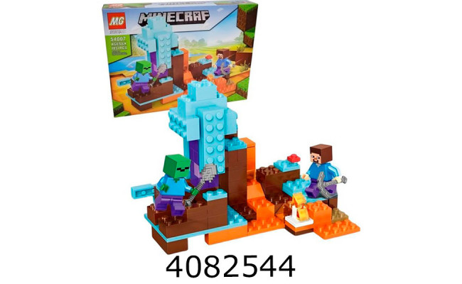 Конструктор Minecraft від 185 дет в коробці 54007