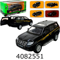 Машинка метал. Land Cruiser Prado муз. світ. відкр. двері Автопром (6/12) 68270A(B)